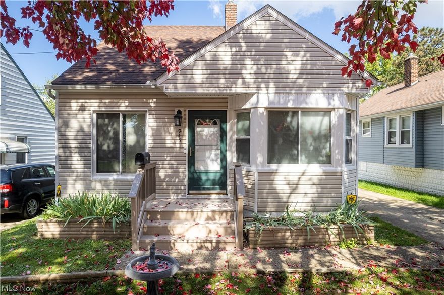 Count your lucky stars! This well maintained, move in ready, captivating 3bd 1 bath Cape Cod charmer is calling your name! Curb appeal... yes, we have it. Giant crazy good custom garage... yes we have it! This newer garage is a rare gem.  Extra deep at 24 ft with an 8 ft high door opening and 20 amp electric, this square footage is exceptional. Paved driveway easily holds 4 to 5 cars. Win win for the garage lovers! Unique ample lot runs from Lakewood Blvd all of the way to National Ave , behind, allowing for access to property from both streets. Once again, great feature for the garage lovers!  Inside, you'll love rich gleaming walnut stained hardwood floors throughout living room and two first floor bedrooms. Eat in kitchen features an inviting dining area with generous sunfilled bay window. Choose a first floor primary bedroom or the airy spaciousness of the high ceilings, expansive closets and sleek built in drawers of the second floor bedroom. Immaculate, freshly painted basement offers many options such as kid's playroom, office, studio or home gym and more! NEW ROOF, WINDOWS, CHIMNEY LINER AND 150 AMP ELECTRIC SERVICE ALL IN 2013.  80% EFFICICENT FURNACE 2015.  HOT WATER TANK 2019.  So much to love! Call me for a private showing!