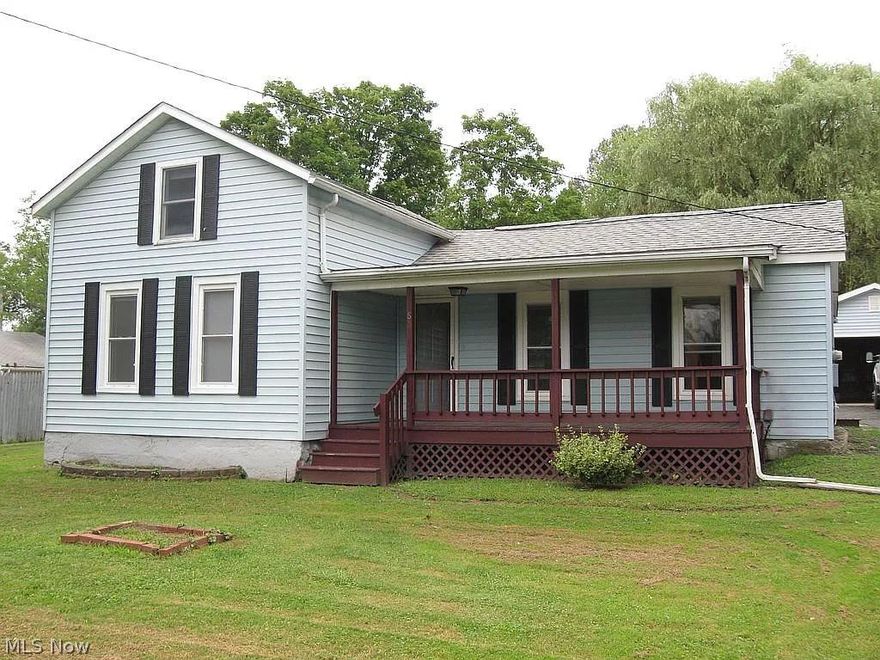 Welcome to this charming home in the Heart of Orwell. This home sits on a deep lot with a detached garage. This home features a generous amount of natural light and living space throughout. There is a possible third bedroom in the loft area. The home has a newer furnace, flooring, and stove. Move right in!