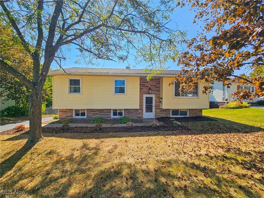 2054 sq ft of Living space. New Professional Level Frigidaire Stainless Refrigerator, Stove, Dishwasher, and Microwave. Family room with wood burning fireplace and built-in cabinets. Premium Luxury Vinyl Tile throughout the home for beautiful and easy maintenance. New LED lighting throughout the home. All bedrooms have new LED lighting with built in fans. Fresh paint in all rooms. Fantastic deck overlooking fenced in backyard. This home qualifies for the AT HOME in Youngstown Grant - $10,000 down payment assistance plus an additional $15,000 for energy efficiency upgrades. Please call for details.