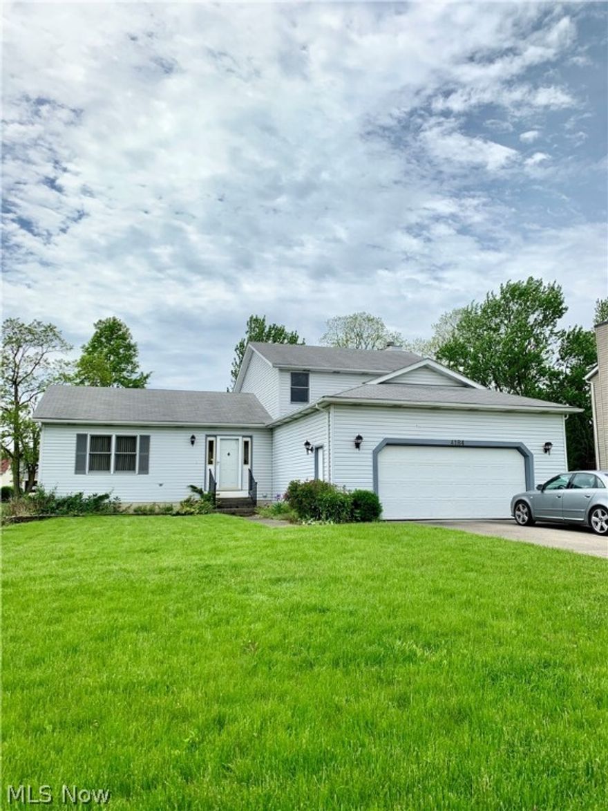 One owner home in a well sought after neighborhood.  Kitchen to living room has a nice open feel.  Sliding doors in living room lead to backyard deck that is large and with SunSetter motorized Awning. First floor laundry room and one bedroom that could be an office. Home warranty included!