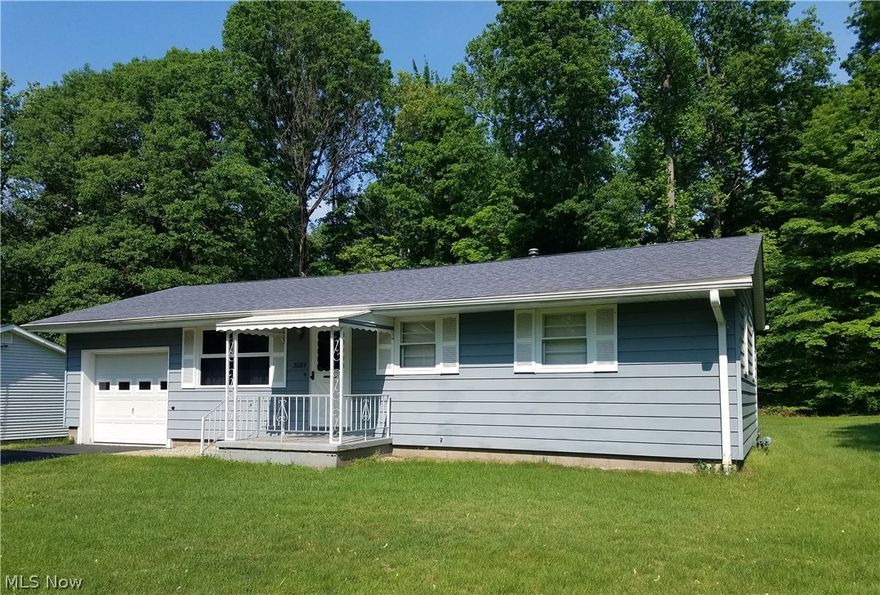 Take your tour of this cozy ranch! If easy one floor living is what you have been waiting for, this 3 bedroom 1 bath home is the one for you.  This home features a large lot, that backs up to a lovely treed landscape.  The lot for this home extends 10 ft into the wooded area in the back as well.  There is a 1 car attached garage, and a large shed in the backyard for all of your outdoor equipment.  This home is move in ready or the clean slate to make it your own (inside and out), all it has been waiting for is your personal touch to call it your new home!  Schedule your private showing today to see if this house can be your new home!