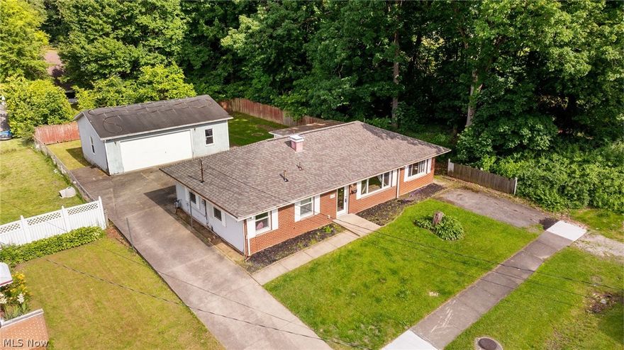 This Solid Brick Ranch is a cozy and practical home! With four bedrooms and two full bathrooms, including a master suite, it's great for families or those who value extra space. The well-designed layout with a comfortable flow from the living room to the kitchen, and the enclosed porch add a nice touch for enjoying the outdoors. The fenced backyard is perfect for privacy and perhaps for pets or children to play safely. Having a two-car garage with additional storage space is always a plus, and the fact that the kitchen appliances stay simplifies moving in. 
Plus, the new roof installed in October 2023 is a valuable upgrade, offering peace of mind for the future. 
Look no further, this is a wonderful place to call home!