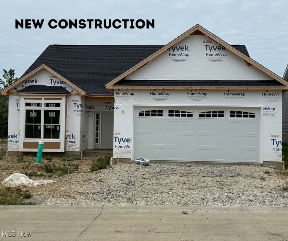 *Builder Incentive for Current Inventory* Kensington Homes Inc is offering a buy-down! Secure your 5.79% APR today! Grab this 3 bedroom with flex room or office, Ranch Slab BRAND NEW Cluster Home with occupancy this September! Recently named "Best Cluster Home Community Development" at the 2024 HBA Cleveland Choice Awards, we've built another of our most popular models, the Brighton Ranch which features 3 bedrooms, 2 full bath, a flex/office and spacious laundry room. A covered front entry, 10' ceilings in the kitchen, great room and dinette, beautiful wainscoting in main hall with night lights! Luxury Vinyl flooring is upgraded in every room except carpeted bedrooms. Kitchen has extra height white shaker cabinets with soft close hinges on doors and drawers. Quartz tops, upgraded appliances including gas and electric range hook-up, electric range w under-cabinet microwave and dishwasher. LVP flooring in kitchen, dinette, hallway, pantry, foyer, laundry and LVT flooring in both baths! Owners bath features a 5' shower with corner seat. Fully landscaped lot after driveway and front walk are poured. Snag this home at the end of summer and say goodbye managing your lawn and snow removal on your own! "The Reserve" is the Cluster Home section of Pine Lakes, featuring Low maintenance living (lawn maintenance & snow removal) for only $145/month in addition to all of the amenities of Pine Lakes club house, walking trail, tennis courts, etc. for $225/year.