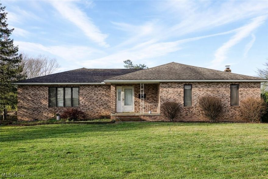 Welcome to 8920 York Road, a charming ranch-style residence offering approximately 2,146 sqft of versatile living space filled with opportunity and character. From the moment you arrive, the classic brick-front exterior and inviting front porch create a warm first impression. Step inside to discover a bright living room where large windows fill the space with natural light, creating an open and comfortable setting for relaxing or gathering with friends and family. The layout flows into the dining area and kitchen, forming the heart of the home and a welcoming space for everyday living and entertaining. Continue through the home to find a cozy family room anchored by a fireplace, providing the perfect place to unwind or host guests. The home features four generously sized bedrooms along with three full bathrooms and an additional half bath, offering flexibility for a variety of living arrangements. The partially finished basement expands the living space even further and includes a secondary kitchen, creating endless possibilities for a recreation room, media lounge, home office, guest retreat, or hobby space. Outside, the property continues to impress with both an attached two-car garage and an additional detached two-car garage, offering abundant room for vehicles, storage, or workshop potential. With its spacious layout and classic ranch design, this home is ready for your vision.Photos are digitally enhanced. Being sold AS IS, WHERE IS, Buyer is responsible for all required inspections & certifications (if applicable). All info & property details set forth in this listing, including all utilities & all room dimensions which are approximate, are deemed reliable but not guaranteed & should be independently verified if any person intends to engage in a transaction based upon it. Seller/current owner does not represent and/or guarantee that all property info & details have been provided in this MLS listing.