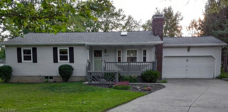Simply move in and enjoy one floor living in this well maintained 3 bedroom, 2 bath ranch home in the Aurora School District. Walking into this lovely home from the front porch, you are greeted by the living room with a beautiful bay window and skylight to allow for plenty of natural light and a fireplace for cozy winter nights. The kitchen has an open area to dine in and features a granite countertop. Off of the kitchen is a sunroom with a vaulted ceiling and skylight. Down the hall are the 3 nice sized bedrooms with the master featuring it’s own bathroom. The large basement has been waterproofed and has hookup for laundry appliances, a sump pump and lots of room for storage. There is a concrete driveway with additional parking leading to the 2 car garage, which is insulated and has an attic for storage. You will love the nice backyard with a patio and 2 storage sheds. Additional updates: 2001 16x12 sunroom; 2012 hot water tank; 2018 roof and chimney; 2019: furnace and a/c; and 2022 g