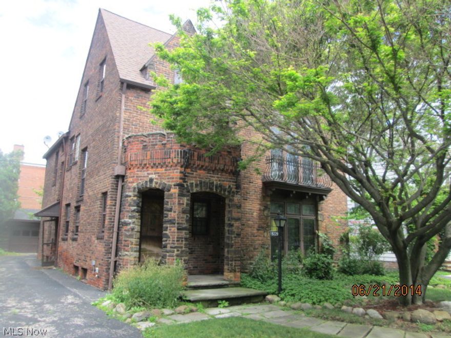 Great Opportunity with this Solid Brick Shaker Heights 2 Family Home!! Charm & Elegance, Leaded Windows, Detailed Moldings, Wood Floors. Fireplace up & down. Rear Deck on 1st & 2nd. Live in 1 unit, rent the other. One Suite has 2 Large Bedrooms and 1 Full Bathroom. Second Suite has 2 beds, 1 bath on 2nd floor with 2 additional bedrooms and 1 bath on 3rd floor. Plenty of storage in your full unfinished basement. Detached 2 car garage. Easy access to shopping, restaurants and public transportation. This is a Fannie Mae HomePath Property.  Please see website for info.