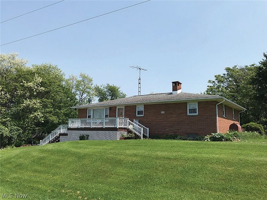ESTATE AUCTION - 5.9 Acres With One-Owner, Three-Bedroom Brick Ranch Home With Sunroom Addition - 30 X 40 Shop/Garage - Above-Ground Pool -  Frontage On Two Roads - East Twp. - Carroll County - Minerals Owned By Seller To Transfer - Selling To settle the Etta E. Wren Estate, Carroll Co. Case #20161163, all sells on location: TUESDAY - JUNE 26, 2018 - 4:00 PM, REAL ESTATE SELLS AT 5:30 PM - Real Estate: One-owner brick ranch with kitchen - dining room, living room, three bedrooms & full bath and hall closet. Full basement, ½ finished, plus additional 4th bedroom, laundry room, full bath, breaker electric, FA heat, sun room addition in 204 with hot tub. Large front deck with nice country view. New shingles & replacement windows in 2005. Above-ground 21' swimming pool, 30' X 40' detached garage/shop with concrete floor and electric. Drilled well and private septic. Situated on 5.9 acres with frontage on two roads. Very tranquil setting. Mineral rights to transfer. TERMS ON REAL ESTATE: 10