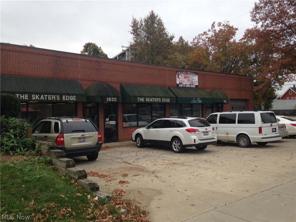 Retail and warehouse space in Historic Kamms Corners in the Northwest corner of Cleveland. Nearly 10,000 square feet of gross lease space. Close to dining, shopping, airport, interstates. 2 retail spaces (1 retail space is vacant. The other has a tenant month to month) . Warehouse space has tenant month to month. Check attachments for traffic count report, retail map and demographic report.