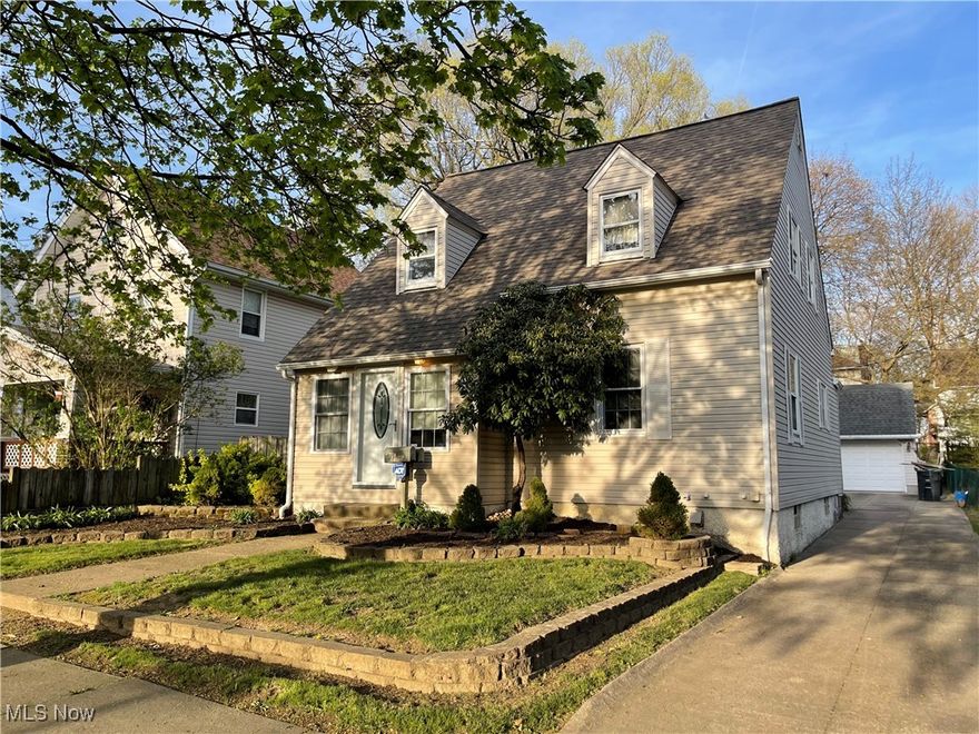 Hello again Firestone Park home shoppers! Set your private viewing today, and come walk through this very well kept 3 bedroom colonial! Just a short stroll to Firestone Park's park and walking path, this home has tons to offer its new owner including~  central air, vinyl windows, a paved driveway with an Awesome 2 plus car garage with openers at the top of it, formal dining room perfect for friends and family to gather, freshly painted interior, updated kitchen with refrigerator and stove, 2 FULL BATHS with one being on the first floor, a full basement, partially fenced back yard, vinyl siding, New carpet in all 3 bedrooms up the steps and in the living room, not to mention a curb appeal you will be proud to come home too!  We are close to Everything such as schools-churches-shopping and expressways! You wont want to miss this one! We'll see you soon!