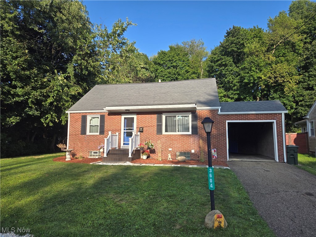 Charming three-bedroom Bungalow home! Come on up the beautiful, landscaped front, to the paver steps and to the front porch. Large living room, bright, eat in kitchen offers plenty of cabinets, newer refrigerator, stove, and door leading to the large, treed backyard and patio where you can seat out and enjoy or entertain. There are two bedrooms, and a full updated (2023) bathroom that finishes the first floor. All windows are two years young. Upstairs has been totally updated and you will find two more rooms, that could be used as a bedroom, office, etc and has newer carpet. The lower level is partially finished giving you more space for a family room, recreation room etc, completely new full bathroom (2024), plenty of room for storage and laundry area. HWT (2022). One car attached garage. Ready to move into!