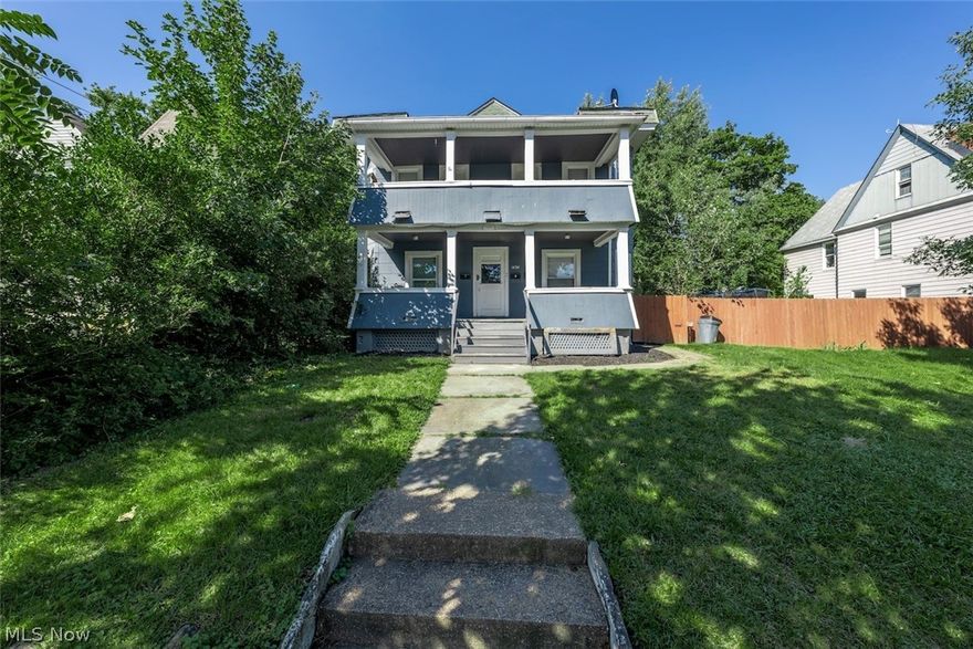 Move right into these great 2 bedroom, 1st floor, apartments right down the street from Lakewood!  (We have two units available move-in ready pictures reflect both)  These units have a wonderful front porch to enjoy! Parking available in the back and a washer and dryer to use in the basement This is a great opportunity if you also know someone else that you would like to be your neighbor to schedule your showings today!