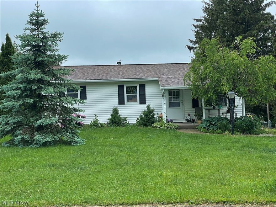 Are you ready to see this one level gem. With an Eat in Kitchen, nice size living room, large main bathroom and laundry on the first floor with plenty of natural light. Front covered patio, Rear deck looking over the fenced in back yard and the basement is ready for someone with vision to finish to create an additional bonus living area.