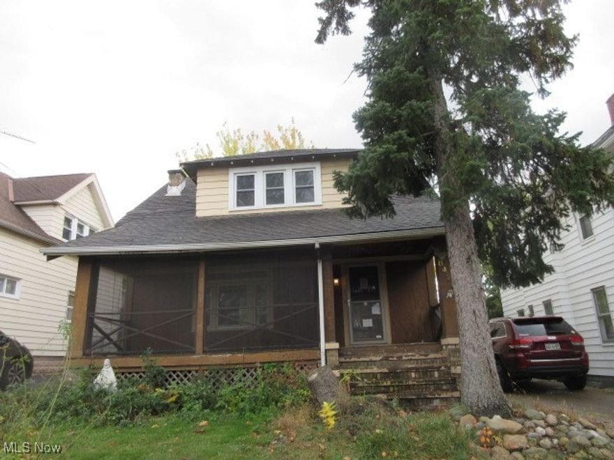 The deadline for the highest and best offers to be submitted will be Friday 1/9/26 @ Noon CST. Needs some work but this home has great bones. First floor offers a kitchen, half barh, dining room and living room with a brick decorative fireplace and on the second floor there are 3 bedrooms and a full bath. This home has updated windows and the furnace and water tank appear not to be real old. There is a full basement and a 1 car detached garage. 
“Seller will not counter purchase offers until the 10th day from listing date and requests highest and best at the time the offer is placed in the RESNET system” Sold as is.