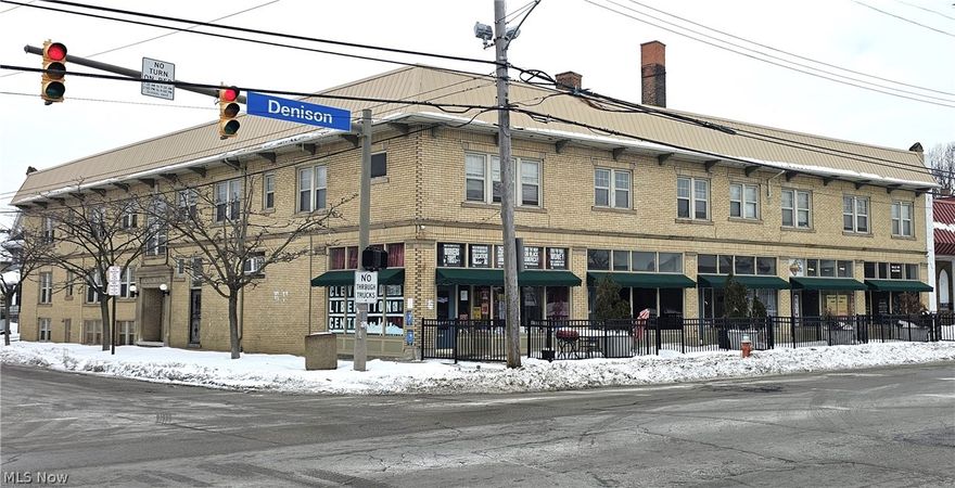 Summary: 
All Brick - 2 story low rise boasts: 17) unit with 5) main street level retail units with high visibility and 12) residential and 5) Retail. 
Mix: 4) 2 bed/1bath, 7) 1 Bed/1 bath, 1) studio/1 bath and 5) retail 
This offering presents a compelling investment opportunity in a mixed-use asset located minutes to Cleveland's downtown. The property comprises 12 well-maintained apartment units and 5 ground-floor retail shops, complemented by a private parking lot at the rear. 

Highlights: 
- CAP rate operates at 7.1% "As Is", with proforma at 8.9% small adjustments needed to be implemented. 
- Great occupancy history.  
_ Currently professionally managed would stay on. 
- 
- Common area renovations included all common area, halls and entries newly painted, all new LED house lighting added for energy saving.