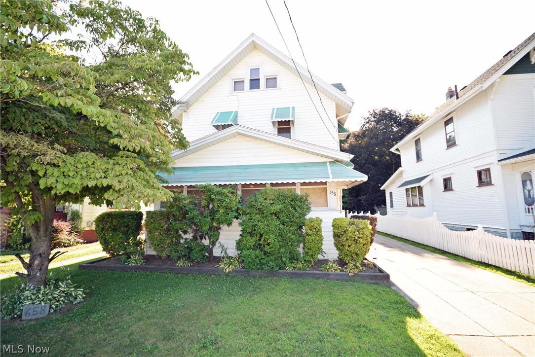CHARMING 4 bedroom including finished attic. 1 full and 2 half baths. Large eat-in kitchen with built in appliances. Dining room. Spacious living room with an attractive bricked fireplace. Laundry off kitchen w/ half bath. Finished basement. Enclosed front porch and fenced-in back yard. Large 2-car tandem garage. Call today to schedule your personal tour of this great home!