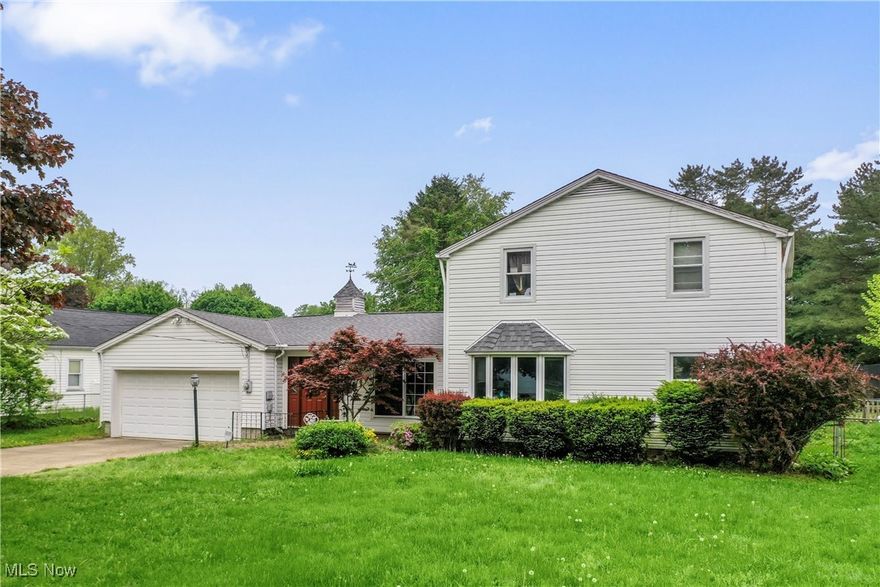 Looking for a four bedroom 2 bath colonial home that offers great space? This maybe the home for you. Two bedrooms are located on the main floor along with one full bath. Two more spacious bedrooms are located on the second floor with a full bath that has a jetted tub great for unwinding at the end of a long day. The living room and large family room are also located on the main floor. The enclosed front porch leads to a spacious two car attached garage, no more getting wet in the rain or trudging through the snow to get to your car and unload it. The fenced in back yard is large offering a great area for entertaining family and friends. The large wooden shed has electric and sits on a concrete slab. The roof was a torn off and re-roofed in 2018, main beam in basement under the kitchen area was replaced in 2018. New airconditioning in 2022. Some electrical updates were done in 2023. This home has been well maintained and is waiting for you to call it home. Did I mention the large driveway, offering plenty of parking for guest?