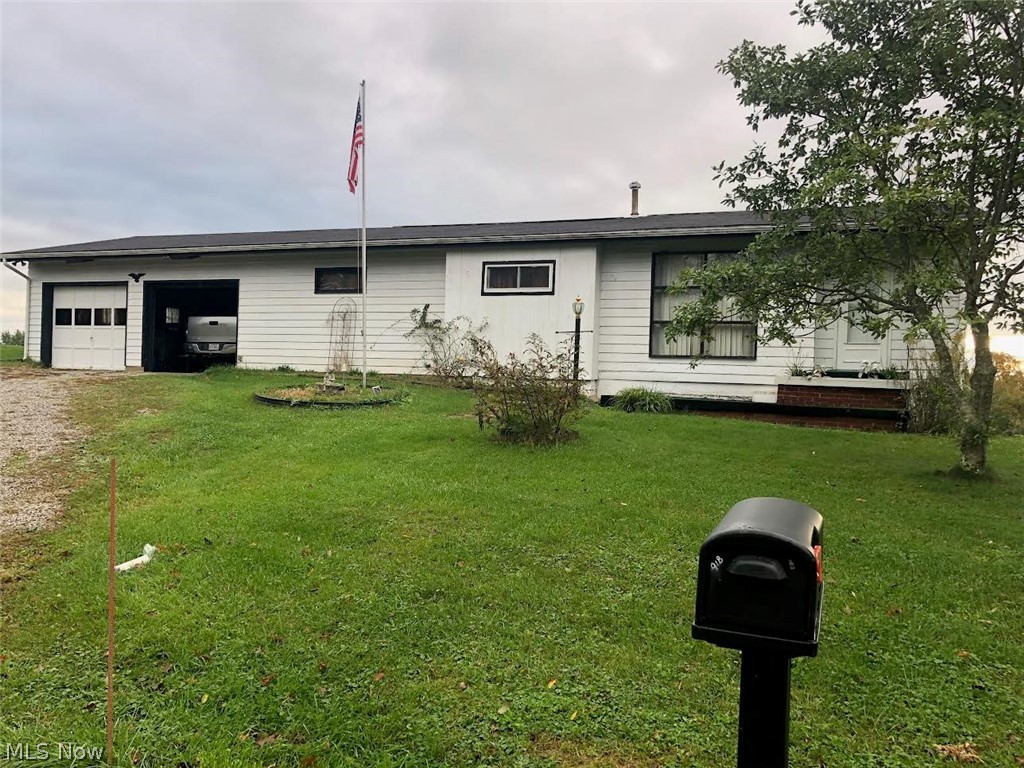 Ranch home in sought after Warren School District! This three bedroom, one bath home offers a large living room, family room with patio doors to the exterior, and two car (23 X 22) attached garage with workbench. The rear 10 X 12 deck offers quiet outdoor enjoyment and the 1/2 acre lot has a wooded background. The furnace is newer and insulation was added to the attic. Immediate possession. Schedule your appointment right away. This property is an estate sale and is being sold "As Is".