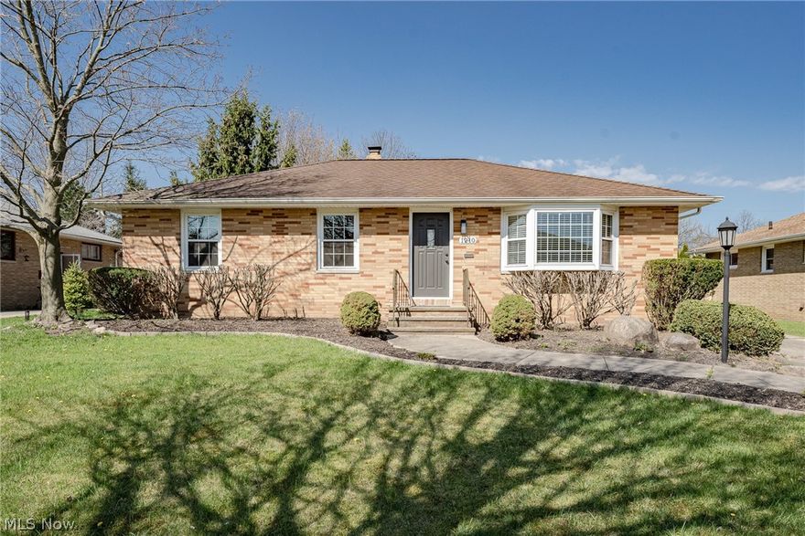 Wow! Move right into this completely renovated ranch-style home in Mayfield Heights! This all-brick home has been extensively updated with highlights including refinished hardwood flooring, a beautifully renovated kitchen, updated bathrooms, a fully finished lower level, and so much more! The front door opens into a spacious living room with hardwood flooring and a lovely bay window that fills the space with light. Head back to the dining room that is open to the kitchen. Here you fill find a full complement of stainless steel appliances, quartz countertops, a subway tile backsplash, and LVP flooring. Down the hall are three sizable bedrooms, all with hardwood flooring and plenty of closet space. A completely renovated full bathroom completes the main floor. The fully finished lower level features a massive rec room, a kitchenette, a renovated full bath, and a laundry room - all with updated flooring! Outside, there is a deep back yard with a 2-car garage and a deck with sliding door access from the dining room. Conveniently located just blocks away from highway access and all of your shopping needs! Don't miss this one - it will go fast!