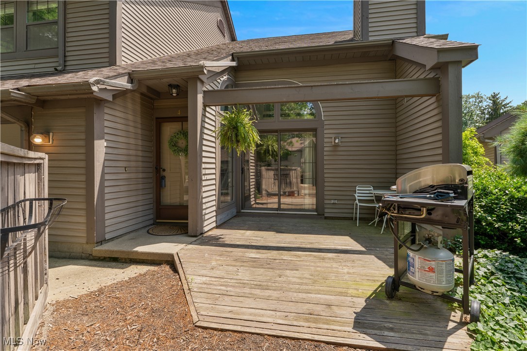 Welcome to carefree and modern living in the desirable Mill Creek Woods community! This spacious townhouse-style condo offers a perfect blend of comfort and convenience in a sought-after location. The first floor features a bright, open layout with a large living room with a cozy gas fireplace, a spacious dining area, and a well-equipped kitchen—perfect for entertaining or relaxing at home. You'll also appreciate the convenient half bath and first-floor laundry room on the main level. Walk upstairs to the loft area, which overlooks the main living room and offers a flexible space for a home office, reading nook, or media room. The primary suite includes an en suite bathroom, while the second bedroom is just steps from another full bathroom. Additional highlights include a private entrance, secluded patio off of the living room, an attached 1-car garage, 1 driveway parking space, and nearby guest parking. Be sure to enjoy all of the amenities the community has to offer — a large clubhouse for parties and events, an in-ground pool with a covered pavilion, a tennis court, and a bocce court—just steps from your door! Located in close proximity to Mill Creek Park, shopping, dining and easy freeway access, this home checks all the boxes for low-maintenance, amenity-rich living! And, for truly worry-free living, the sellers are offering a one year home warranty as well!