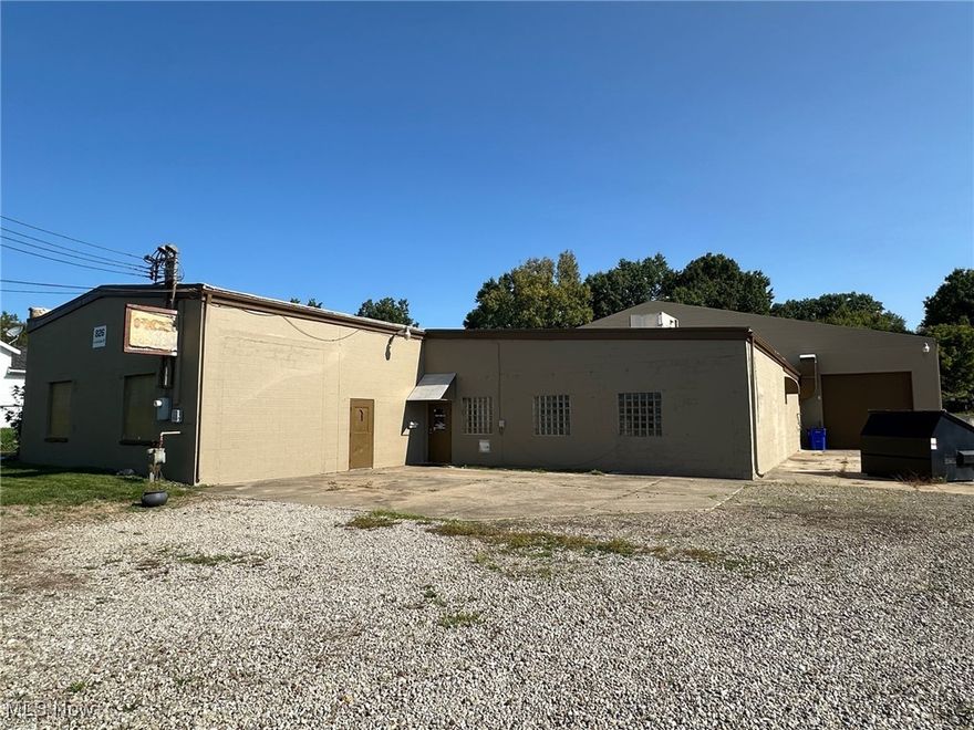 9,666 Sq Ft. Light Industrial building for sale in Ravenna Township.  3 phase power, 2 restrooms, a kitchen/breakroom, large office with several cubicles, and a reception area.  There is also a mezzanine storage area, a 12'ft overhead drive-in door, ample parking, fenced lot and 1.76 acres of land.