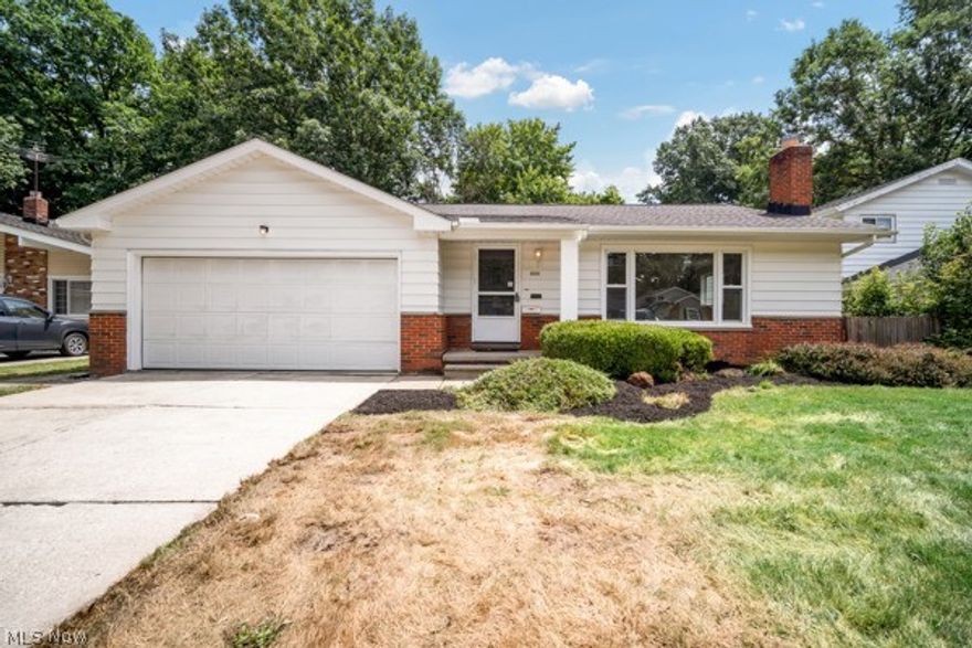 Welcome to your dream home nestled on a quiet street  . This  stunning ranch style home  boasts an array of modern features and elegant finishes, offering the perfect blend of comfort and sophistication. Convenience meets comfort with first-floor living, making everyday life a breeze. The completely renovated kitchen featuring island with bar seating,  quartz countertops,  new stainless steel appliances , ample cabinet space and crown molding  seamlessly opening into a vaulted family room with back patio access.  very bathroom have been  beautifully  renovated to offer spa like experience with  and modern tile and fixtures.
There is also a huge basement with a finished  room ,space for workout room , completely remodeled stunning bathroom with walk in shower and a bonus room that can be additional guest suit  . Basement with extra storage offers endless possibilities to create your ideal recreation or entertainment area. There are two laundry facilities, one on the first floor and another in the basement. This home is finished to perfection, ready for you to move right in, come take a look before it's gone! Seller is a licensed real estate agent in the state of Ohio.