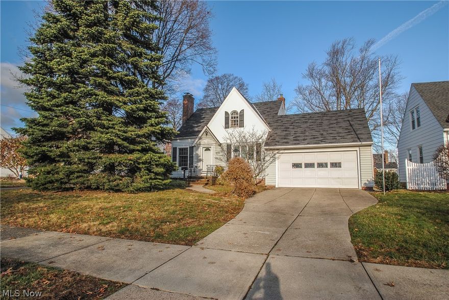 Attractive Cape Cod Loaded With Character …. Beautiful Hardwood Floors …. Newer Vinyl Windows …. Large Charming Living Room …. Two Cozy And Impressive Fireplaces …. 1st Floor Master Bedroom Plus 2 Huge 2nd Floor Bedrooms …. Updated Eat-In Kitchen …. 24' Finished Recreation Room …. Large Brick Patio …. Central Air Conditioning …. All Appliances Remain …. Huge Two Car Garage …. Very Desirable Street Near High School …. Needs Some TLC and Priced Accordingly.