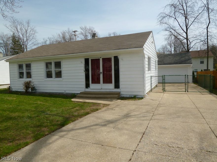 Nothing to do but move your furniture in and then relax and enjoy. New March/April 2014: kitchen cabinets, sink & countertops; light fixtures; paint and carpeting; vinyl siding on garage. Other newer items include windows and both bathrooms. Covered concrete patio. Wont last long!