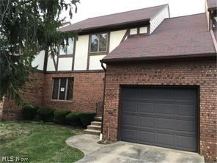 Welcome to this charming condo in Just Cricket surrounded by nature with large stocked pond, pool and clubhouse. Two story tudor style condo 1850 square feet. Eat-in kitchen. Large great room with fireplace and built-in bookshelves, could be used as a dining and living room. Half bath and 1st floor laundry room 11x7 with large closet. 2nd floor features 9x9 loft at the top of the stairs. Large master bedroom with master bath and large L shaped walk-in closet for extra storage. 2nd bedroom 13x13 has two large closets. Main bath features double sink vanity with shower/tub. This unit has a partial basement for great storage. Hot water tank and sump pump replaced 2010. Furnace replaced 2006. Sliding glass doors lead to concrete patio. Fenced in for privacy.