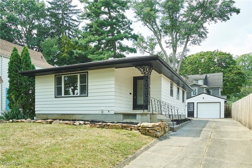 Welcome to this beautifully updated ranch that checks every box! Step into the spacious living room filled with natural light from the large picture window, featuring refinished hardwood floors, modern recessed lighting, and fresh neutral paint for a bright and inviting feel.The stunning kitchen is a true showpiece – crisp white cabinets, granite countertops, subway tile backsplash, and a breakfast bar with additional dining space. Outfitted with brand-new stainless steel appliances, it’s the perfect blend of style and function.
Both bathrooms have been completely remodeled with modern finishes, giving you a spa-like retreat at home.
The lower level adds incredible living space with a finished rec room, new LVT flooring throughout, and an additional multipurpose room that can easily serve as a third bedroom, office, or workout space.
 Privacy fence in the backyard – perfect for relaxing or entertaining.
This home is truly turn-key – all the big-ticket items are done. All that’s left is for you to move in, unpack, and relax!
roof in 2022, New furnace - A/C , electric wiring/electrical panel  all new in 2024. Sump pump in 25.  There is a back privacy fence too.