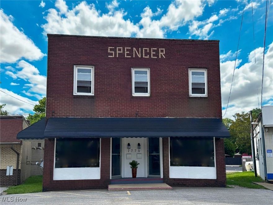 HOT GOSS & FRESH CUTS. Lease the vibe. Not just the space. Situated right on the busiest corner in Mentor-on-the Lake in the historic Spencer building. An extremely walkable neighborhood—this location offers high foot-traffic, strong vehicular traffic, unbeatable visibility, and even better energy. What’s Inside: • 3 modern stylist stations with white cabinetry & chic mirrors  • Space for an optional 4th station or shampoo bowl + chair  • Upgraded electrical, plumbing & air conditioning  • Washer/dryer hookup + private wash tub & supply space  • Lounge corner for checkers, cards, or casual client catch-ups  • Flexible leasing: by the chair or full space.  What Makes It Special: • Affordable rates  • High foot traffic  • Personality-packed atmosphere with community flair  • The kind of space where snips, stories, and smiles go hand in hand. Let's build something beautiful—one client (and checker move) at a time. Call for the permitted and conditional uses in the MOL Business I Business District. Tenants pay fixed rent + a prorated share of utilities/trash/plowing.