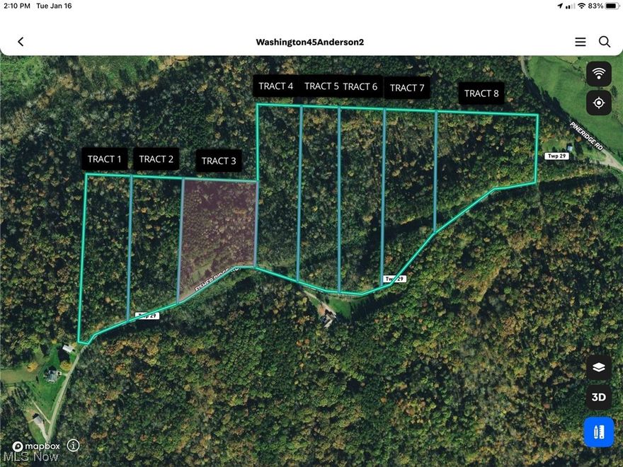 Are you looking for property convenient to Marietta and Parkersburg yet out away from the busy city life? This beautiful property is part of a larger parcel in Washington County and is the perfect place to build your dream home. You'll be minutes away from Warren Schools, historic Marietta, Parkersburg, West Virginia, and the Ohio River. This is tract 3 of 8, +/-5-6 acre, tracts. Acreage is approximate and is subject to final survey. Property like this is hard to find and doesn't last long in the market.
