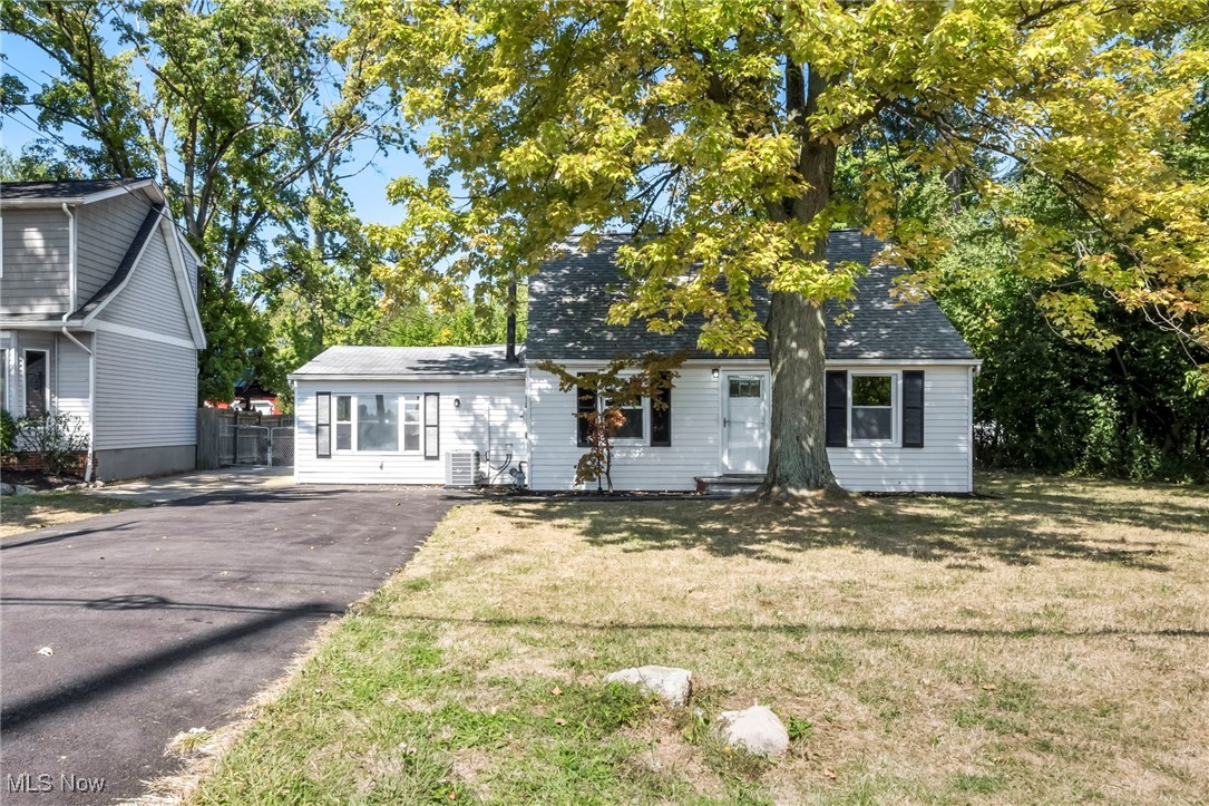 Welcome to 7325 Adkins Rd in the highly sought-after Mentor School District! This beautifully updated 3-bedroom, 2-bathroom home offers 1,727 sq. ft. of modern living with a detached 2-car garage, all situated on nearly half an acre. The spacious first-floor master suite provides comfort and convenience, while the open layout is enhanced by LED lighting, new carpet, and fresh paint throughout. Enjoy peace of mind with major upgrades including central air, a new HVAC system, new sump pump, new underground PEX plumbing, new gutters and siding, new driveway, and vinyl windows. The home boasts a brand-new kitchen with modern finishes, updated bathrooms featuring new vanities and a custom tiled shower, and stylish fixtures throughout. Outside, curb appeal shines with fresh siding, gutters, and a brand-new driveway, while the large lot provides room to relax or expand. Conveniently located near I-90, Mentor Mall, shopping, and dining, this move-in ready property is the perfect blend of style, comfort, and location.
