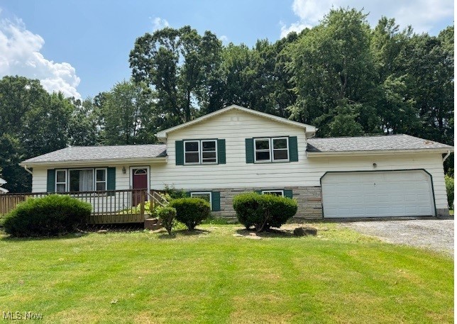 Cortland City-homes built in the 1970's. Very nice tri-level home with basement. Featuring 3 bedrooms, 2 full baths, large living room with a closet at the foyer. An eating area with a sliding rear doors to watch over the wildlife in the wee mornings and evenings! The family rm has a corner fireplace, 2 closets with an entrance to the basement and utility rm with storage and an entrance to the garage. This won't last long! Set up an appointment with your Buyer’s Agent to view this property that offers so much! Home needs TLC & TLC!
