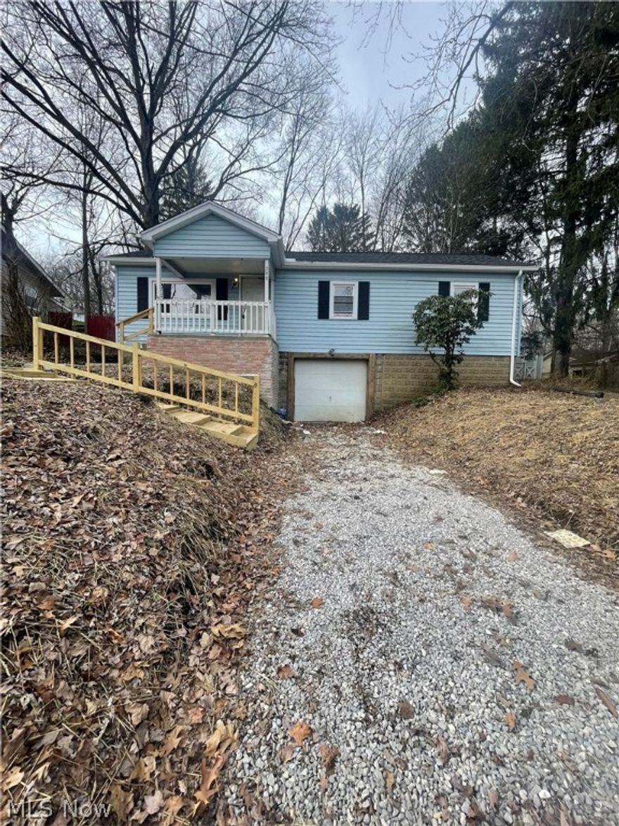 Investors! Great opportunity to turn this into rough home into profit. Fenced in backyard. New shed and house roof. Updates include new patio door, gravel driveway, wooded stairway, concreted the walkway, replaced the windows, new A/C and furnace.