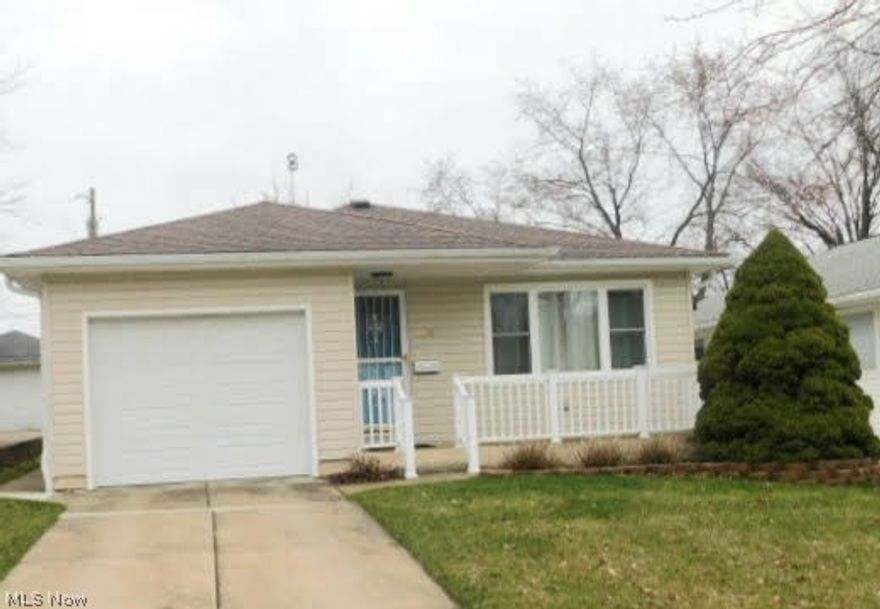 Well cared for ranch style home with 1 car attached garage. Hardwood floors throughout living room and large bedrooms, while the kitchen has a large eat-in area with a great layout. The abundance of natural light and easy one floor living is perfect for any buyer. Appliances included with home. The basement offers a large carpeted recreation room with extra storage and laundry.  The fenced in back yard offers privacy and natural beauty to the home, and there is a composite deck and ramp off the back of the home as well.  Furnace and central air 2017, HWT 2004, Roof approx 13 years old.