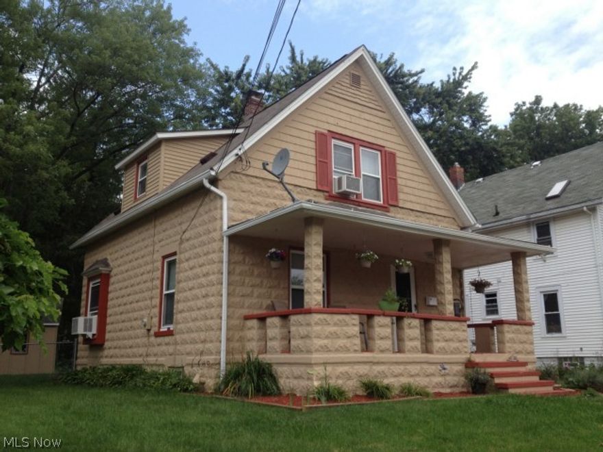 Absolutely charming home with modern amenities but tons of original character! Hardwood in foyer, living room and dining room. New carpet upstairs. Gorgeous oak kitchen, updated from floor to ceiling! Renovated bathroom. Amazing closet space! One bedroom with a walk in closet and 2 additional closets, the other bedroom has a wall of closets and built in drawers. So much storage!! Back porch with a wall of built in closets currently being used as a huge pantry! Fully fenced back yard w/ huge 12x12 barn. 220 electric service, glass block windows in basement & vinyl replacement windows throughout! Blown in insulation! Freshly painted exterior and a lovely big front porch! Conveniently located close to everything, but tucked away on a quiet residential street of nicely kept homes! This home has so much to offer, dont miss it!