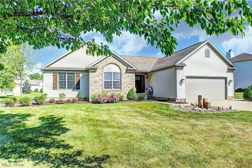 This newly listed picture perfect brick & vinyl ranch in Regent Park shows like a model but feels like home! If you're looking for an open & natural light filled floor plan this is it!  Vaulted family room with skylights, a stone fireplace, wired for sound and adjacent to the vaulted kitchen & dinette. French doors open to a vaulted sun room also with skylight...an ideal spot to relax. The kitchen is updated with granite counters, breakfast bar, undermount sink and faucet, stainless steel appliances, custom pendant lighting & a work station. The master bedroom is vaulted & the master bath has custom lighting, flooring, custom double vanities & updated faucets.  Nice!  The 2nd bath on this level has an updated vanity & custom tile floor.  The sun room opens to the double stamped concrete patio and fully fenced yard with vinyl privacy fencing.  The storage barn will meet your outdoor storage needs.  The lower level is finished with a rec room, private room for office or other possibiliti
