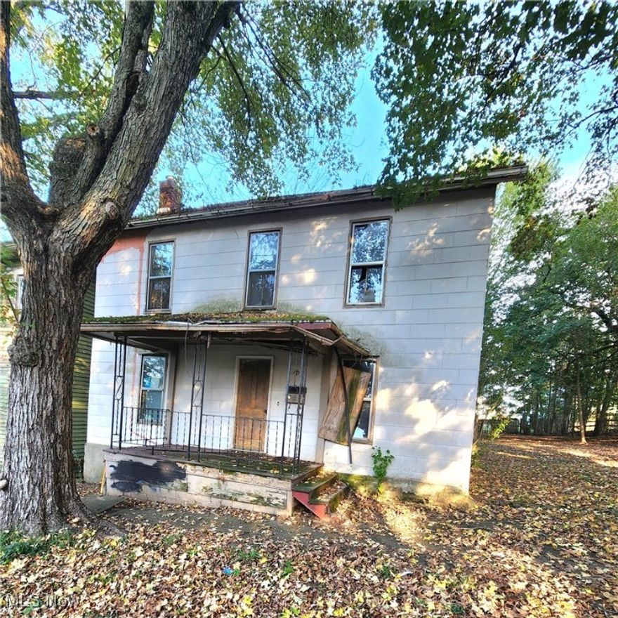 Looking for your Next Home project, or maybe a way to design your dream home? This 3-4 Bedroom, 1.5 Bath home has a large Family Room off the Kitchen, 1st Floor Laundry with attached Half Bath. 1 or 2 Bedrooms could also be on the Main Level, or maybe a Formal DR or Additional Living Room space. The 2nd Story offers 2 Bedrooms and Full Bath. The Wood Floors and Unique features could be restored to show the homes historic beauty! The Back Deck offers privacy while enjoying the peacefulness of the back yard. Call your agent today for your showing!