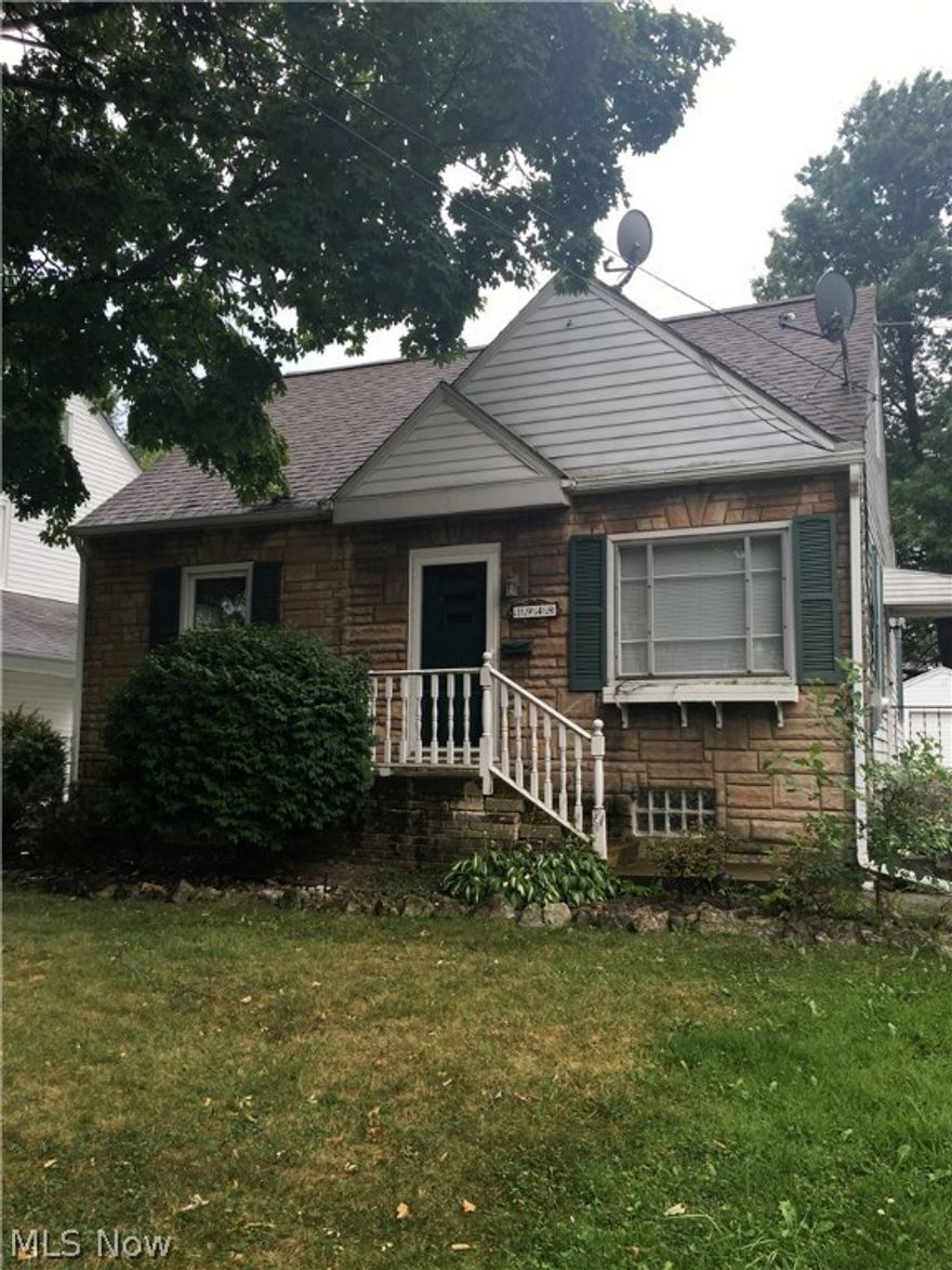 Don't miss your chance at this great 3 bedroom cape style house in beautiful Cuyahoga Falls!!   Awesome updated eat in kitchen with French doors to a lovely covered deck. Nicely sized living room. Hardwood floors throughout. Two bedrooms of the first floor. Large master suite on second floor with large walk in closet. Great partially finished basement with a full bathroom. Fenced yard and detached garage.  Don't miss your chance this one will go quick!! All adult occupants must apply online. We run credit, criminal and eviction history and income verification. $35 fee per applicant. Pets may be considered (with an additional monthly pet rent)  on a case by case basis for well qualified applicants only. No section 8.