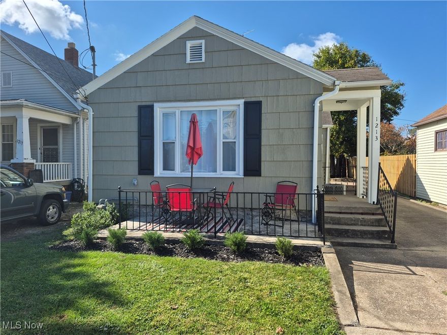 Charming 2-bedroom, 1-bath home in the heart of Sandusky, just five blocks from the marina! This move-in ready home features a freshly painted interior and exterior, remodeled kitchen and bath, and new carpet in the bedrooms. The kitchen boasts new cabinets, countertops, and a breakfast bar for casual seating, along with brand-new appliances. Enjoy peace of mind with updated windows, a new furnace, central air, and hot water tank. Modern light fixtures add a bright, contemporary touch throughout. The washer and dryer are included, and the deep, partially fenced lot offers plenty of outdoor space. With low taxes and an affordable monthly payment, this home is cheaper than renting—and offers the ease of single-floor living in a prime Sandusky location.