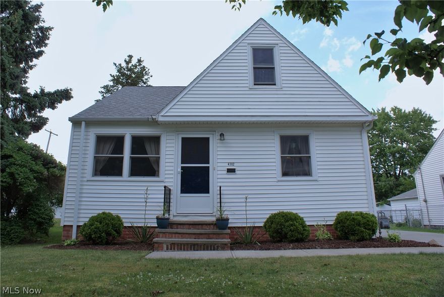Amazing value and lovely curb appeal abound in this move-in ready bungalow in a great area in the heart of Parma! Everything has been done in this home- Kitchen cabinetry, counter tops, dishwasher and microhood were updated this year. The main bathroom was updated in 2015. Hot water tank is only 4 years old! The garage floor and the concrete to the house were redone in 2005, and the driveway and sidewalks were redone in 2006.  Anderson windows on the front of the home installed in 2005, and Anderson windows have been installed in the back of the home in 2010. Owner reinsulated with  R-19 insulation in 2008. Almost everything in this home has been updated!
Conveniently located.  Close to schools, shopping and entertainment. Easy access to parks and highways.  
Don't miss the opportunity to own this super solid, exceptionally well maintained gem!