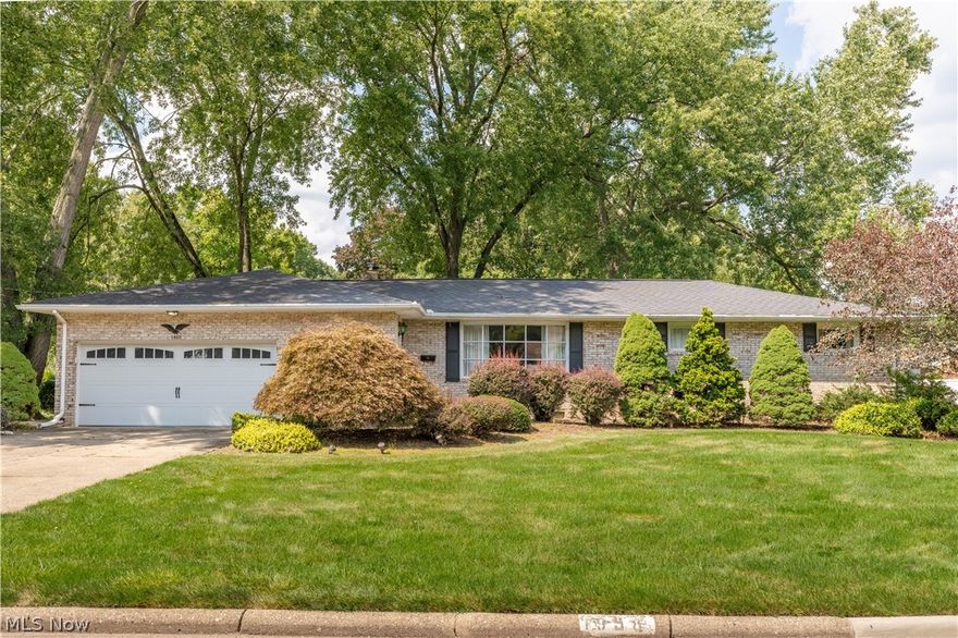 Lovely brick ranch in a desirable Massillon neighborhood!  This ranch home offers a large living room with plenty of natural light that flows into the fully applianced kitchen with step in pantry.  Cozy up in the family room with fireplace that overlooks the matured treed backyard and deck.  Three nice size bedrooms with large closets.  Main bath offers double sinks and large linen closet.  Lower levels offers room for entertainment!  This opportunity will not last call for a private showing!  Agent related to seller