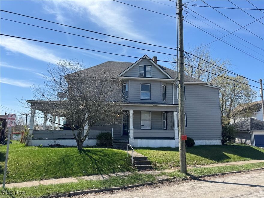 Duplex close to university. First floor unit is a 1 bed 1 bath with garage that rented for $800 a month. Second floor unit is 2 beds 1 bath with garage that also rented for 800 a month. All utilities are separate except water, owner paid water and billed back to tenants.