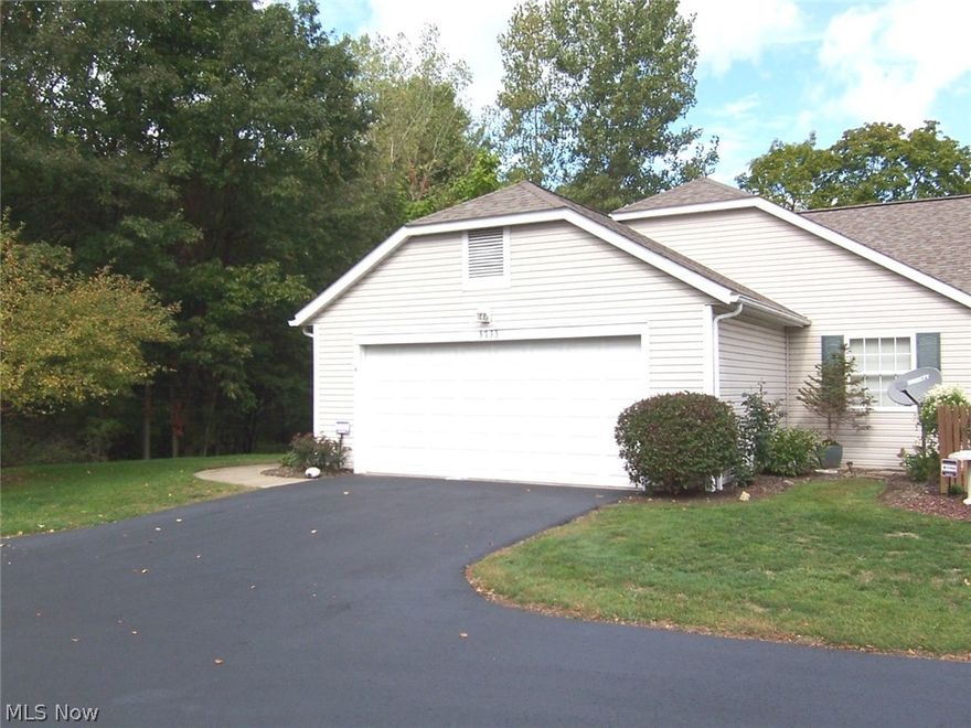 Welcome to 3733 Buckworth Ct, a RANCH condo at popular Woodbury! This condo is located on a cul-de-sac with a beautiful side yard and deep backyard that backs to a small stream. This condo has 2 bedrooms and 2 1/2 baths, and a three-season sunroom. Just off the slider from the sunroom is a nice deck for entertaining on those hot summer days! The foyer entry is open to a vaulted great room, a formal dining area, and an applianced kitchen with a breakfast bar. The large master bedroom will easily accommodate king-sized furniture, has a sitting area, and an ensuite bathroom with a step-in shower and a walk-in closet. The 2nd bedroom would be a perfect guest bedroom with the main bath just steps away. Off the garage is the first-floor laundry with a washtub and cabinets for storage, as well as a closet for additional storage or pantry use. The garage has a drain and has an additional two-foot width. On the lower level, there is a huge family room with a gas fireplace that will beg you to s