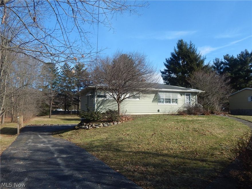 Yards and Yards of Green space. Many possibilities with the Raised Ranch. Featuring 3 Bedrooms, oversize living room overlooking large deep yard. Walk out lower level offers family room, laundry room and access to the two-car garage. Enjoy the space on the inside and outside. Put your personal touches to this great opportunity in Solon.