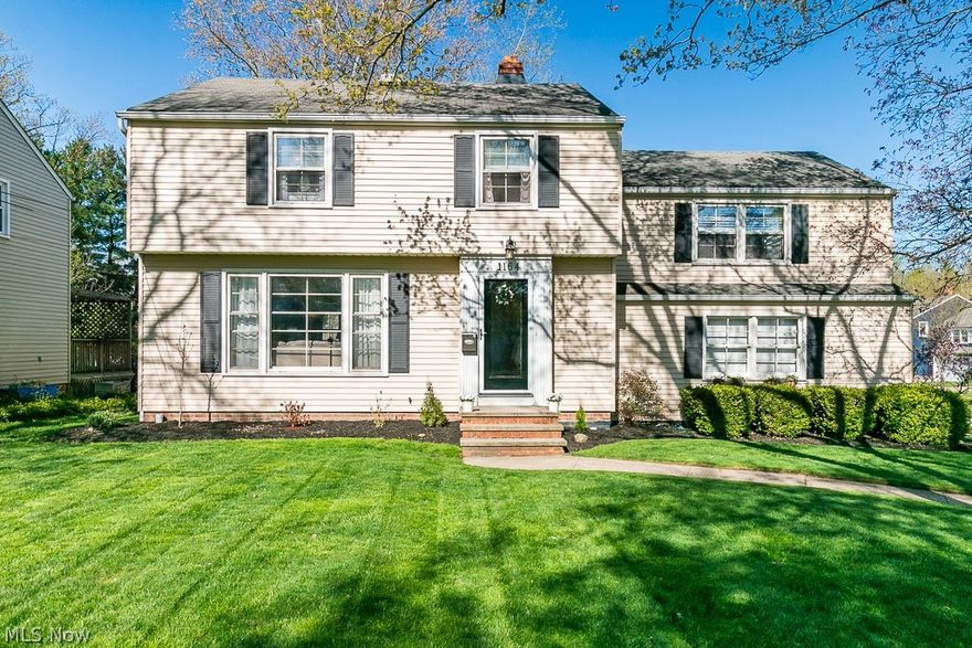 Welcome home to this modern, light and bright colonial in a very sought-after corner of Lyndhurst! Situated on the corner of Roland Road and Marian Drive, this spacious home is easily accessible to anything you may need while also having the quiet comfort of the cul-de-sac at the end of Marian (which dead-ends into the baseball fields at Roland Park). Through the front door, you’ll be welcomed into the beautiful and naturally well-lit living room with original hardwood floors which extend into the dining room. The bright kitchen features some updated appliances and newer countertops (2020) and backsplash (2020). Off the dining room is a gorgeous bonus room that leads to the back deck overlooking the beautiful fenced-in backyard. Upstairs there are 4 large bedrooms, including a generously sized primary bedroom and a newly renovated full bathroom (2022) with new tile surround, new porcelain tile floors, new double-sink vanity and new lighting. Every bedroom is so light and bright and neutrally painted, you’ll want to move right in! The lower level features a finished recreation room, while the washer and dryer are accessible on the utility (unfinished) side of the basement. Additional updates include exterior waterproofing (2023 with 10-year transferable warranty), new AC and furnace (2021), new refrigerator (2021), and new dryer (2024). Come see this lovely home before it's​​‌​​​​‌​‌​​​‌‌​​​‌‌‌​​‌​​‌‌​​​​ sold!