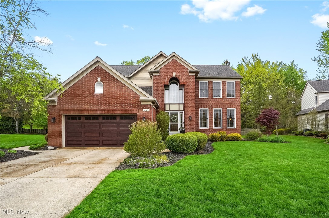 Welcome to this meticulously maintained 4-bedroom, 2.5-bath home in the heart of Eaton Estates. This spacious residence offers the perfect blend of comfort and functionality. Enter into a large vaulted foyer that leads to a formal living room that opens to a dining room. Next, the large eat-in kitchen is a chef’s delight, featuring ample counter space, abundant cabinetry, pantry, and a central island perfect for meal prep or casual dining. From the kitchen you can easily access the large (16x26) deck for your outdoor dining/relaxation needs. Adjacent to the kitchen, the sunken family room provides a cozy retreat with an inviting fireplace. A half bath and laundry room finish out the main level. Upstairs, the master suite includes a private en suite bathroom, offering a serene escape with a garden tub for soaking, separate shower, water closet and walk in closet. Three additional generously sized bedrooms provide ample space for family or guests. An additional full bath with dual sinks completes the upper level. On the lower level, the finished basement extends the living space, complete with a newer built-in bar—ideal for entertaining—and additional living space suitable for a home office, gym, or playroom. Recent updates enhance the home's appeal, including a newer roof and siding (2018), a garage door (2021), and a radon mitigation system for added peace of mind. Lastly, don't miss out on all the amenities of Eaton Estates - walking trails, tennis courts, playground, swimming pool and community center. A pre-listing inspection by Pillar to Post is available upon request, ensuring transparency and confidence in your potential new home.