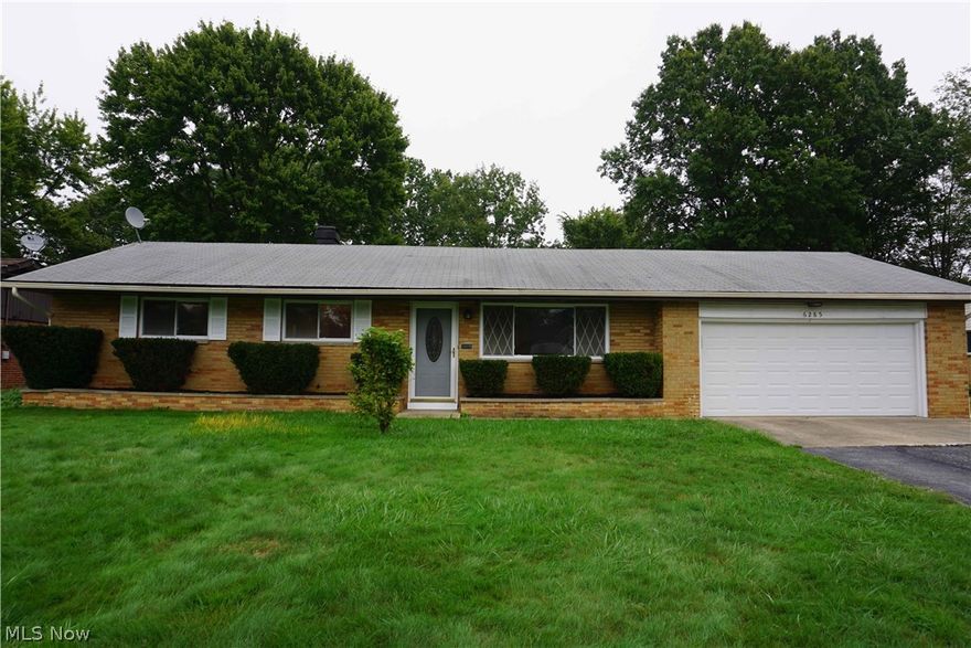 You’ll love coming home to this 3 bdr, 2 full bath ranch home in a quiet, neighborhood of well maintained homes. Spacious living room & dining area; both with vaulted ceiling are well illuminated with natural sunlight. 3 spacious bedrooms and 2 full, updated bathrooms. Nice kitchen space with plenty of room for a kitchen table to enjoy those quick, casual meals. Slider to access the patio and rear yard. Attached two car garage means no more dashing through the rain or snow to get to your car. You'll fall in love and won't want to leave. Make your appointment to view it today!!