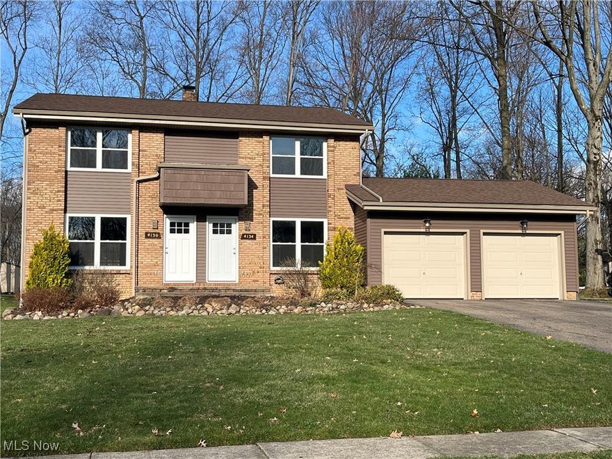Looking to invest, to down size or to start out? This is it!  Completely remodeled twinplex located on a quiet cul-de-sac close to shopping, schools, parks and golf.  The owners have taken meticulous care and recently remodeled both units with luxury vinyl flooring on the first floor and carpet upstairs. There are 2 spacious bedrooms in each unit, with the master bedrooms having 2  closets.  The bath has  double sinks vanity,  tile shower and tile flooring.  The half bath withhas a  new vanity and fixtures , located in the finished basement .   Unit 4134 is  remodeled with new fixtures.   The 4130 the White  kitchen is new with Quartz countertops, stainless appliances, fixtures  and sink. The spacious living room ,and dining room with new lighting, overlooks the back yard with patio/deck.  Upstairs The bath with double sinks, lighting, mirrors and tile flooring lead to the tub/shower with glass doors.