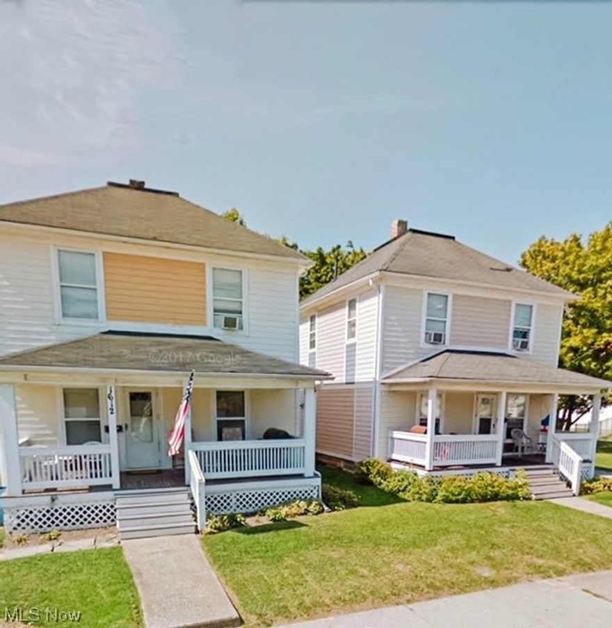 Twin Homes for sale for one price and 2 parcels.  The homes are on one parcel and the additional parcel (02-01-003-139-026) is included in the sale.  Each home has an estimated 1152sq. ft.  Separate utilities for each unit.  Roof is around 5 years old, 2 year old water heaters & quality cement siding.  Great long term tenants, they maintain the properties very well.  All appliances are property of the Tenants.